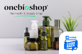 OneBioShop: bellezza, salute e risparmio con il cashback Hubix.it